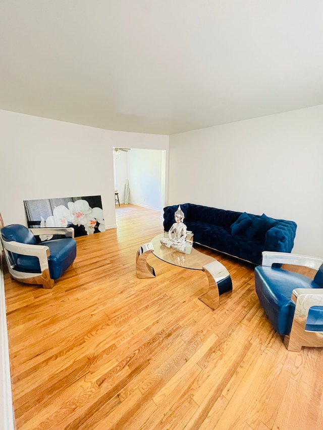 6507 Dupont St, Flint, MI 48505 - living area featuring wood finished floors