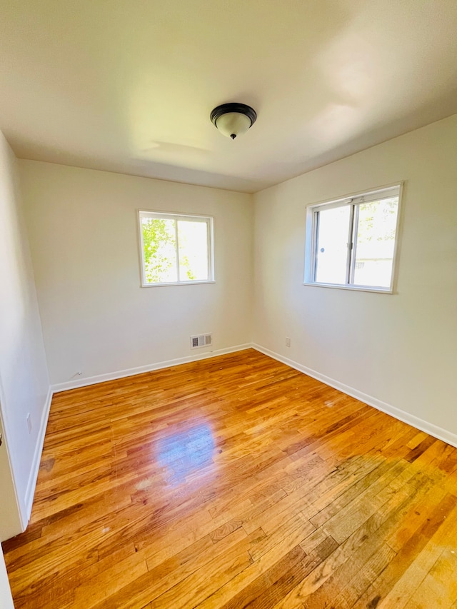 6507 Dupont St, Flint, MI 48505 - unfurnished room with healthy amount of natural light, light wood-style floors, and baseboards
