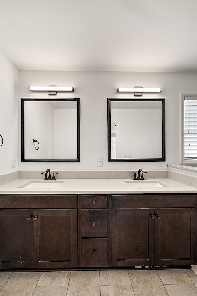 4125 Newton Rd, Commerce Twp, MI 48390 - full bathroom featuring double vanity