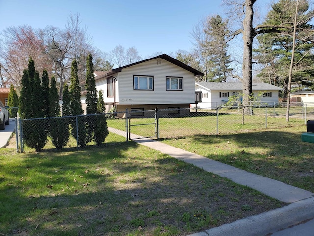 854 Kelley St, Traverse City, MI 49686 - view of yard with a gate
