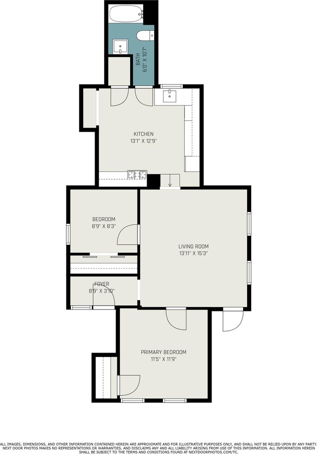 1108/1110 Muskegon Ave NW, Grand Rapids, MI 49504 - view of layout