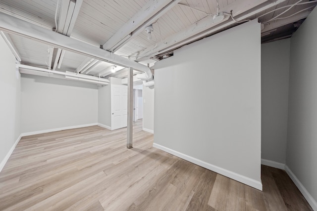 91 S Josephine Ave, Waterford, MI 48328 - finished basement featuring wood finished floors and baseboards