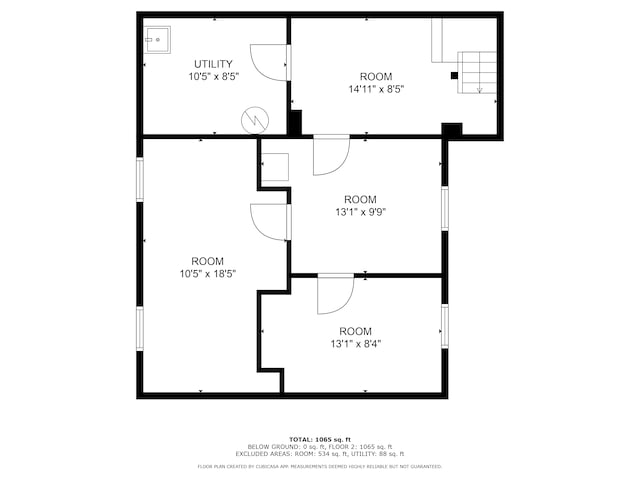 91 S Josephine Ave, Waterford, MI 48328 - floor plan / room layout
