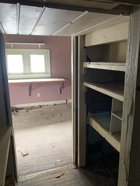 view of storage room