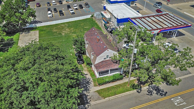 drone / aerial view