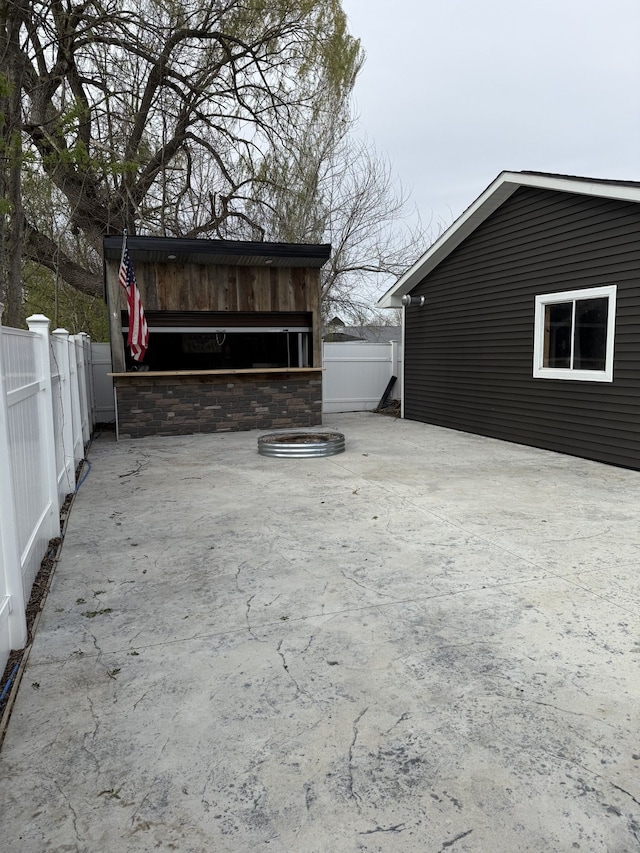 4212 4th St, Brown City, MI 48416 - view of yard featuring fence