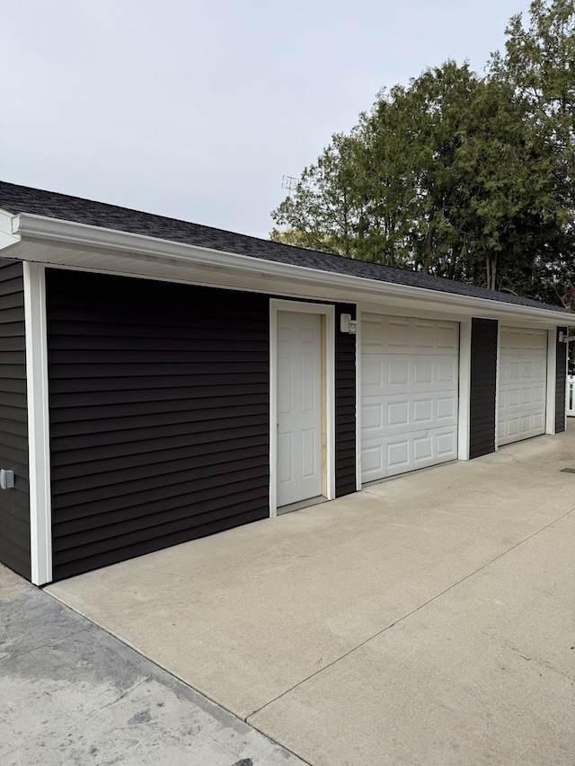 4212 4th St, Brown City, MI 48416 - view of detached garage