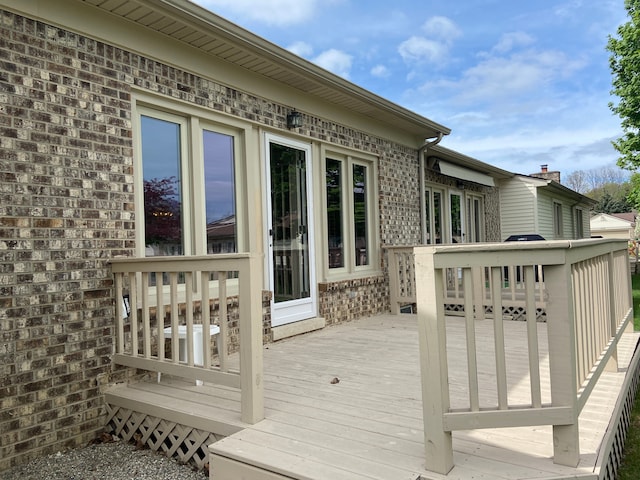 view of deck