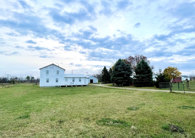 5671 Blair Rd, Reading, MI 49274 - view of yard featuring fence