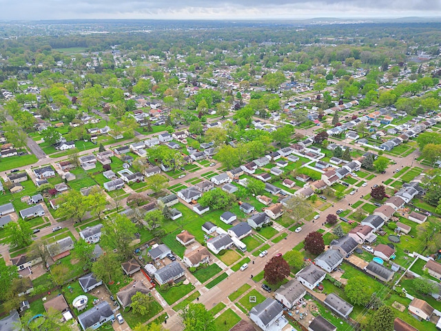 aerial view of property and surrounding area