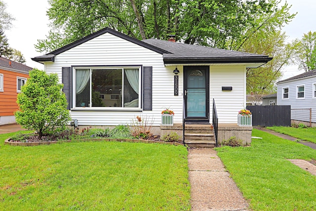 view of bungalow