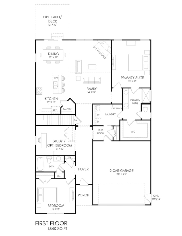 floor plan / room layout