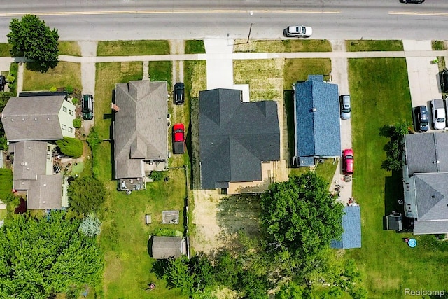 26015 E Huron River Dr, Flat Rock, MI 48134 - aerial perspective of suburban area