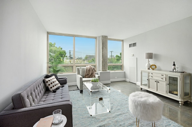 3320 Spinnaker Ln Unit 2E, Detroit, MI 48207 - living area featuring baseboards