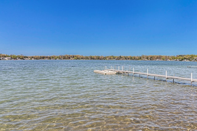 9528 Silverside Dr, South Lyon, MI 48178 - dock area with a water view