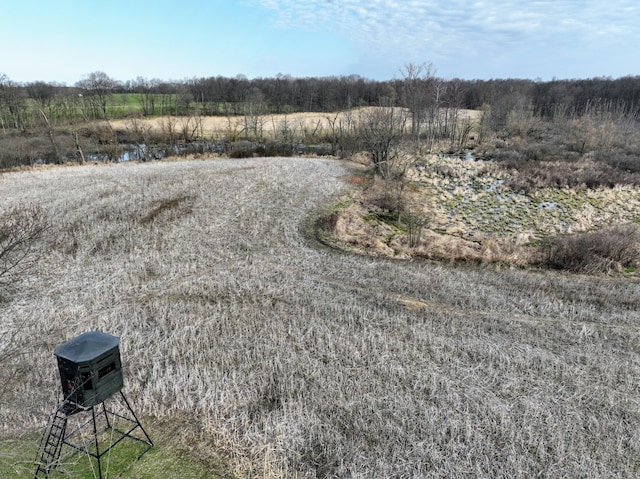 exterior space featuring a rural view
