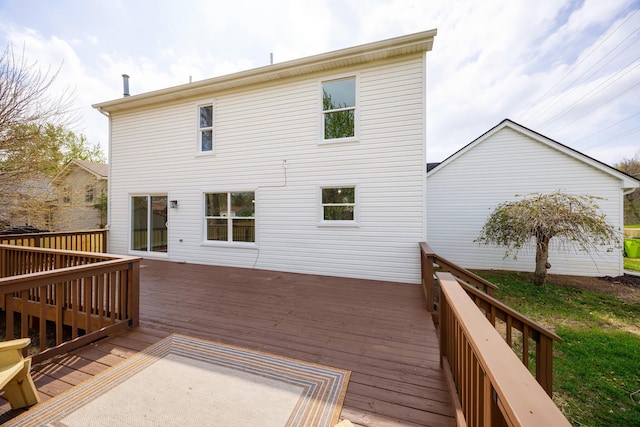view of deck