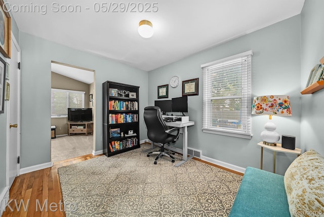 1930 N Wilson Ave, Royal Oak, MI 48073 - home office featuring baseboards and wood finished floors