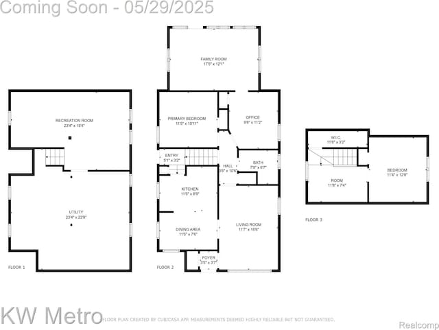 1930 N Wilson Ave, Royal Oak, MI 48073 - floor plan / room layout