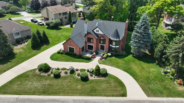 1947 Maplewood Ave, Bloomfield Hills, MI 48302 - aerial view of residential area