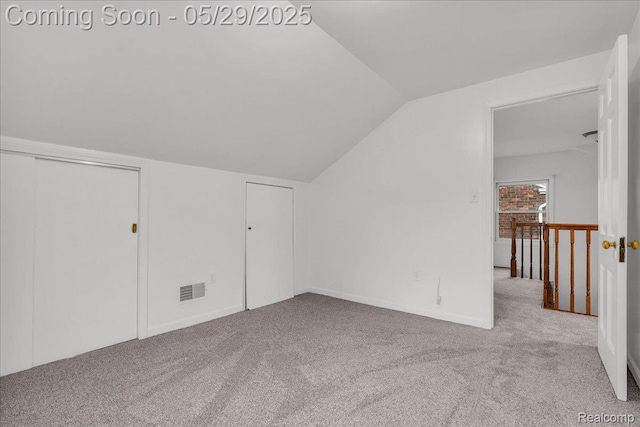 4800 Bishop St, Detroit, MI 48224 - bonus room with carpet floors and vaulted ceiling