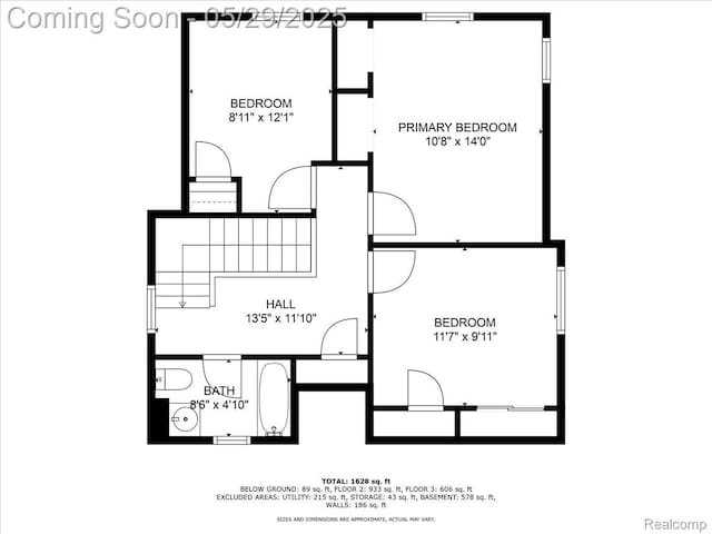 4800 Bishop St, Detroit, MI 48224 - home floor plan