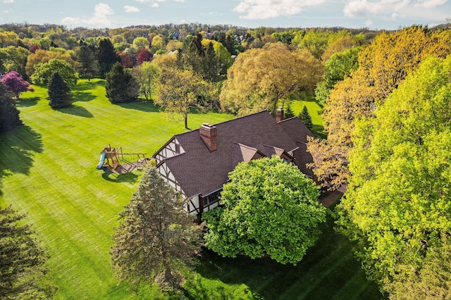 3603 Creekside Dr, Ann Arbor, MI 48105 - bird's eye view