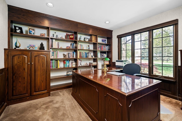 3603 Creekside Dr, Ann Arbor, MI 48105 - office space featuring recessed lighting and light colored carpet