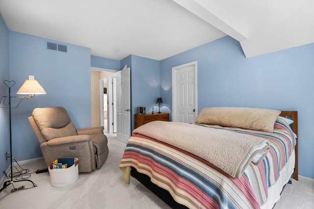 3603 Creekside Dr, Ann Arbor, MI 48105 - bedroom with visible vents, baseboards, and carpet floors