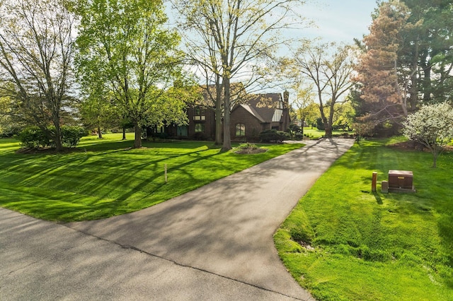 3603 Creekside Dr, Ann Arbor, MI 48105 - view of community featuring a yard and driveway