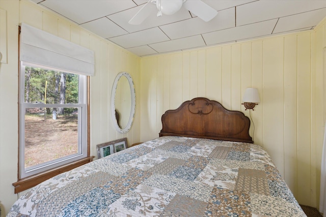 10458 Sleepy Hollow Ln, Mecosta, MI 49332 - bedroom with a ceiling fan