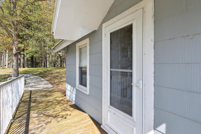 10458 Sleepy Hollow Ln, Mecosta, MI 49332 - view of wooden terrace