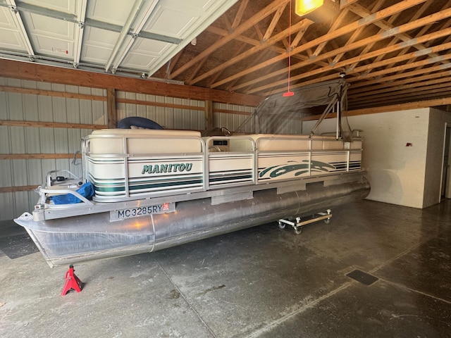 10458 Sleepy Hollow Ln, Mecosta, MI 49332 - view of garage