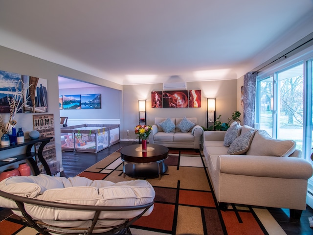 view of living area