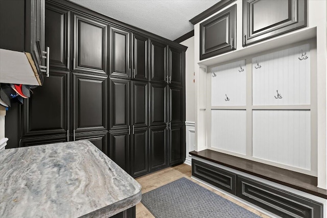 spacious closet featuring light wood-style flooring