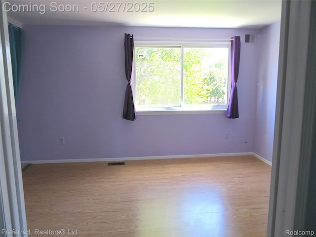37800 Charter Oaks Blvd, Clinton Township, MI 48036 - spare room with light wood-style floors and baseboards