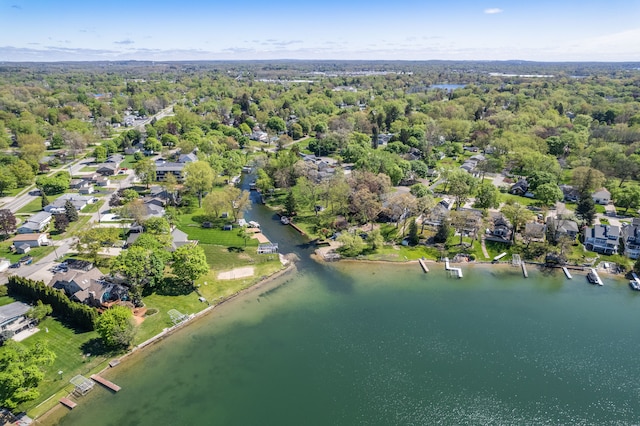 3012 Lansdowne Rd, Waterford, MI 48329 - aerial view of property's location with a nearby body of water and nearby suburban area