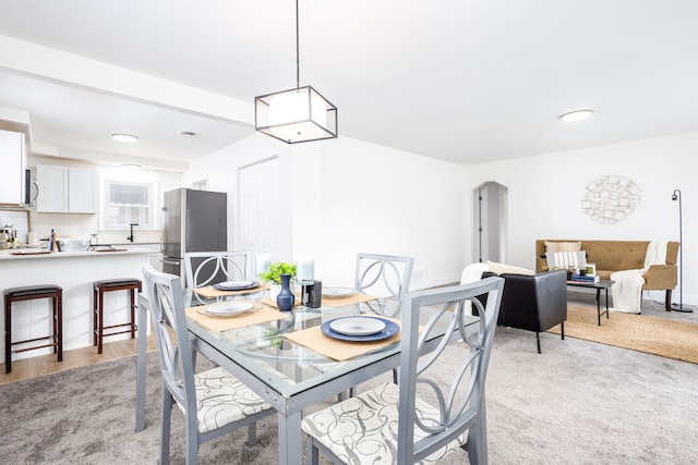 21430 Ridgedale St, Oak Park, MI 48237 - dining area with arched walkways