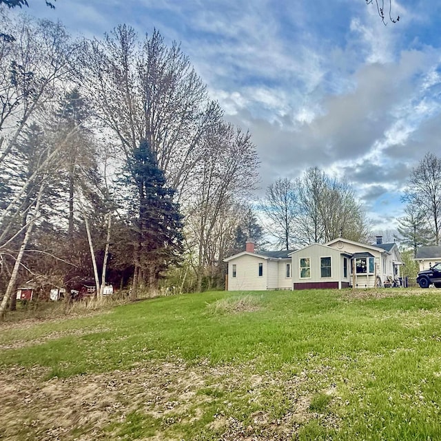 view of yard
