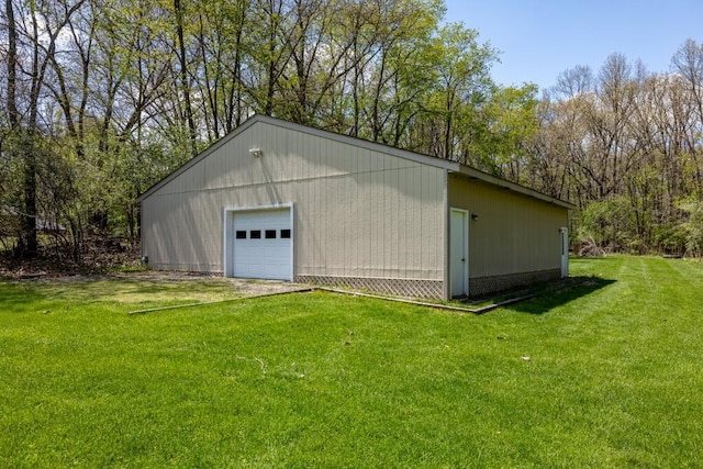 view of outbuilding with an outdoor structure