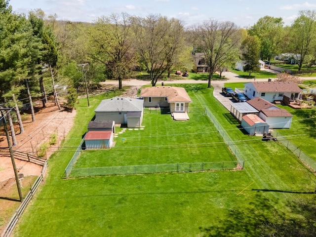 aerial view