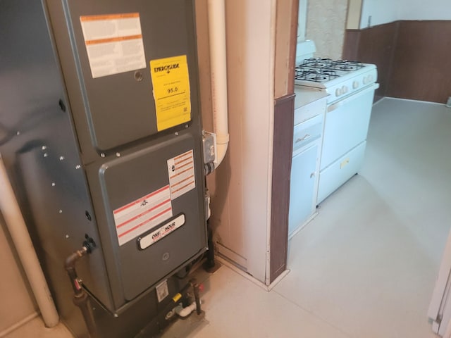 utilities featuring heating unit