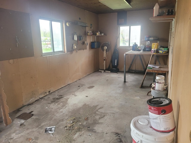 below grade area featuring healthy amount of natural light