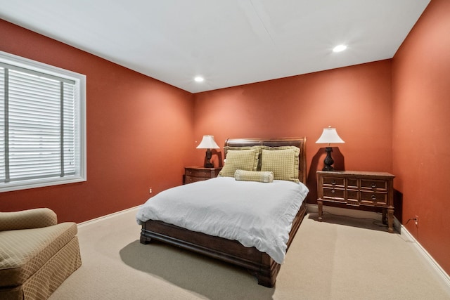 230 Corrie Rd, Ann Arbor, MI 48105 - bedroom featuring carpet floors, baseboards, and recessed lighting