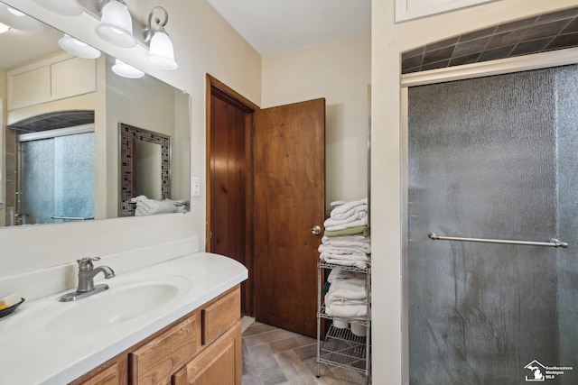 2330 Ashby St, Trenton, MI 48183 - bathroom with a stall shower and vanity