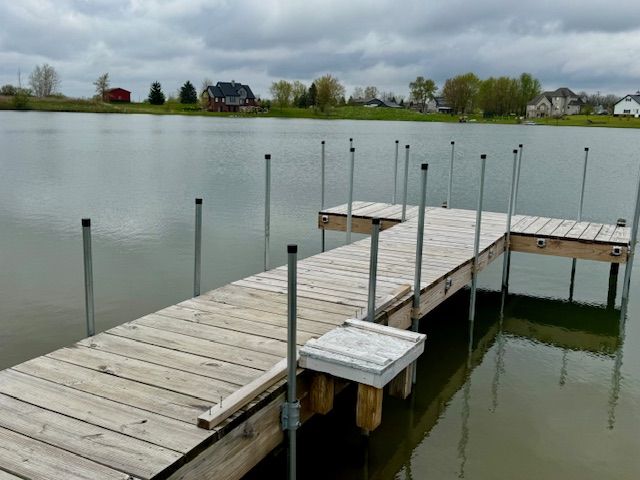 2660 Bay Pt, Imlay City, MI 48444 - dock with a water view