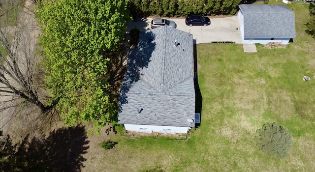 1273 Little John Lake Rd, Allegan, MI 49010 - view from above of property