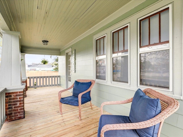 1308 10th St, Port Huron, MI 48060 - deck featuring a porch