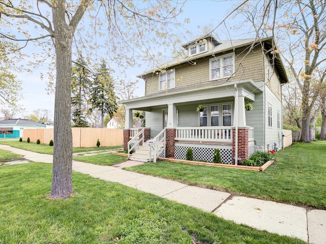 1308 10th St, Port Huron, MI 48060 - traditional style home with covered porch