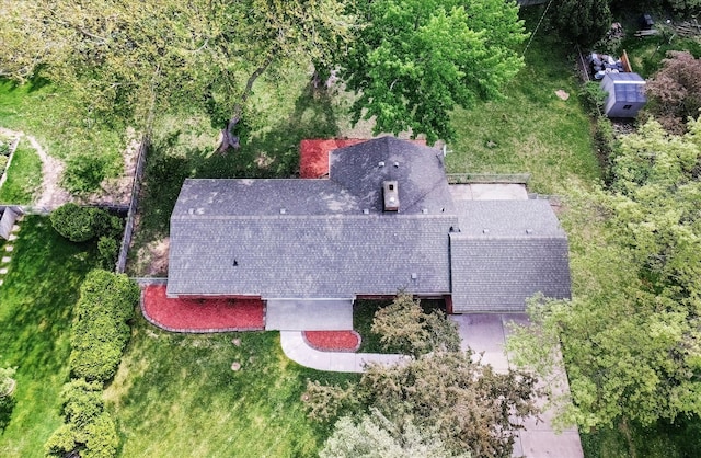 2365 Middlebelt Rd, West Bloomfield, MI 48324 - view from above of property
